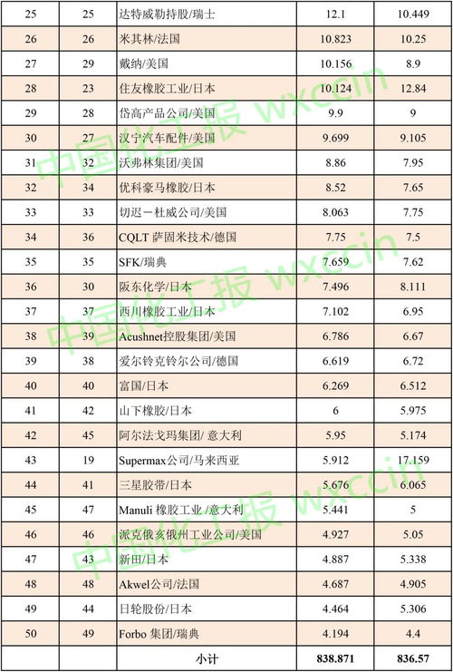 我國兩家企業(yè)躋身全球非輪胎橡膠制品50強(qiáng)，信用評(píng)級(jí)服務(wù)彰顯企業(yè)實(shí)力