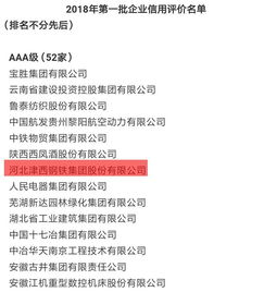 津西集團榮獲AAA級信譽企業稱號，樹立行業信用標桿